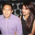 Augie Fantinus dan Adriana Bustami di Acara 'Charity for Kelud'