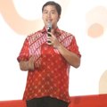 Pandji Pragiwaksono di Acara '10 Tahun Perjuangan Berbagi Sehat untuk Indonesia'