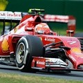 Kimi Raikkonen dari Tim Ferrari