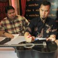 Ahmad Dhani Saat Pembukaan Karaoke 'Ahmad Dhani's Masterpiece Family'