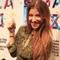 Millane Fernandez di Jumpa Pers Perayaan Ulang Tahun ANTV