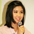 Zivanna Letisha Saat Peluncuran Buku 'Jika Aku Mereka'