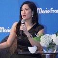 Dian Sastro di Acara 'Marie France Bodyline'