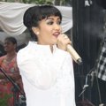 Julia Perez Saat Pembukaan 'Jupe Fried Chicken'