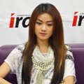 Dara The Virgin Saat Ditemui di I-Radio, Jakarta