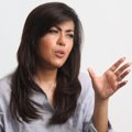 Novita Dewi Saat Syuting Video Klip 'Ku Menangis, Kau Tertawa'