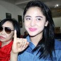 Dewi Persik Saat Mengikuti Pemilu Legislatif 2014