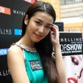 Velove Vexia Saat Ditemui di Kawasan Mayestik, Jakarta Selatan