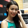 Velove Vexia Saat Ditemui di Kawasan Mayestik, Jakarta Selatan