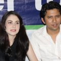 Arumi Bachsin dan Emil Dardak Saat Ditemui di RS Siloam, Jakarta
