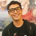Dimas Aditya di Jumpa Pers Film 'Mari Lari'