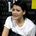 Melanie Subono Saat Ditemui di Kawasan Duren Tiga, Jakarta Selatan