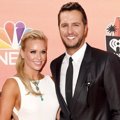Caroline Bryan dan Luke Bryan di Red Carpet iHeartRadio Music Awards 2014