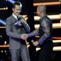 Daniel Mananta dan Husein di Spektakuler Show Indonesian Idol 2014