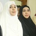 Dhini Aminarti dan Oki Setiana Dewi di Jumpa Pers Gerakan 'One Day One Juz'