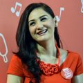 Mona Ratuliu di Jumpa Pers Hari Ice Cream Sedunia