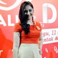 Mona Ratuliu di Jumpa Pers Hari Ice Cream Sedunia