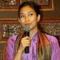Happy Salma di Jumpa Pers Pemutaran Film 'Kamisan' ke-300