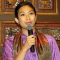 Happy Salma di Jumpa Pers Pemutaran Film 'Kamisan' ke-300