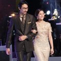 Darius Sinathrya dan Chelsea Islan di Indonesian Movie Awards 2014