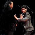Aksi Yayan Ruhian dan Iko Uwais di Indonesian Movie Awards 2014