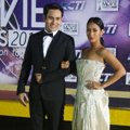 Arifin Putra dan Tara Basro di Red Carpet Indonesian Movie Awards 2014