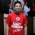 Baim di Jumpa Pers Film 'Sang Pemberani'