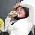 Dewi Persik Saat Tampil di Rutan Cipinang, Jakarta