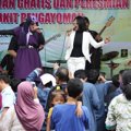 Dewi Persik Saat Tampil di Rutan Cipinang, Jakarta