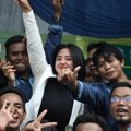 Dewi Persik Saat Tampil di Rutan Cipinang, Jakarta
