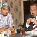 Glenn Fredly Saat Jumpa Pers di Kembang Goela Restaurant, Jakarta Selatan