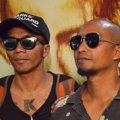 Kaka dan Ivan Slank Saat Jumpa Pers Acara Perayaan '100 Tahun Ismail Marzuki'