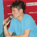 Park Ji-Sung Saat Jumpa Pers Seusai Laga Asian Dream Cup 2014
