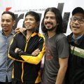 The Dance Company Saat Ditemui di Studio I-Radio, Jakarta