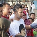 Raffi Ahmad di Acara Car Free Day Serpong