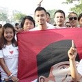 Raffi Ahmad di Acara Car Free Day Serpong