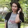 Feby Febiola di Syukuran Film 'Mengejar Malam Pertama'