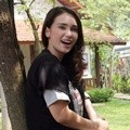 Feby Febiola di Syukuran Film 'Mengejar Malam Pertama'