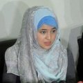 Marshanda Saat Menggelar Jumpa Pers di Kawasan Tebet, Jakarta