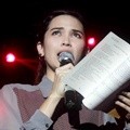 Dinda Kanya Dewi di Konser 'Rock The Vote, Melawan Lupa'