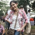Olga Lydia di Acara Deklarasi Revolusi Harmoni