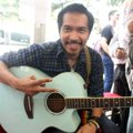 Ridho Slank di Acara Deklarasi Revolusi Harmoni