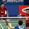 Hendra Setiawan dan Mohammad Ahsan Melawan Ganda Putra Korea Selatan