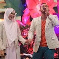 Caisar dan Indadari Saat Launching Album Religi 'Bersama ke Surga'