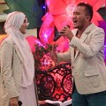 Caisar dan Indadari Saat Launching Album Religi 'Bersama ke Surga'