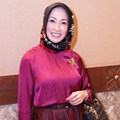 Ranty Purnamasari di Acara Fashion Show Busana Muslim