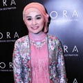 Soraya Larasati di Acara Fashion Show Busana Muslim