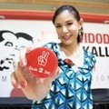 Olga Lydia Saat Jumpa Pers Konser 'Salam Dua Jari'