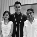 Tulus Bersama Pasangan Ayah-Anak Eva Celia dan Indra Lesmana