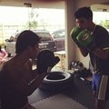 Ciccio Manassero Sedang Berlatih